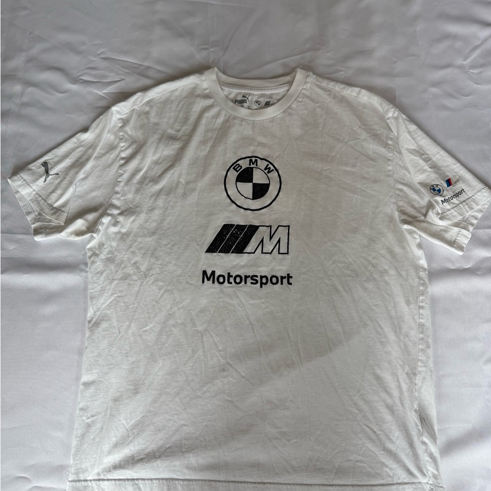 BMW Motorsport White Short Sleeve Tee